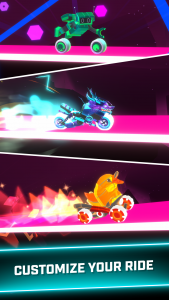 اسکرین شات بازی Rider Worlds - Neon Bike Races 6