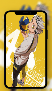 اسکرین شات برنامه Haikyuu Volleyball wallpapers anime 2