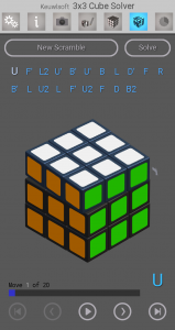 اسکرین شات بازی 3x3 Cube Solver 4