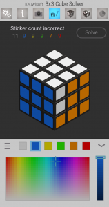 اسکرین شات بازی 3x3 Cube Solver 6