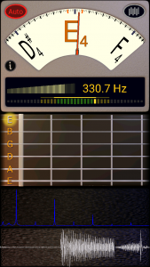 اسکرین شات برنامه Guitar Tuner 3