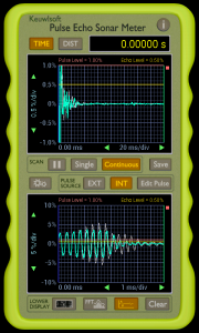 اسکرین شات برنامه Pulse Echo Sonar Meter 5