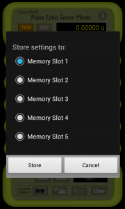 اسکرین شات برنامه Pulse Echo Sonar Meter 6