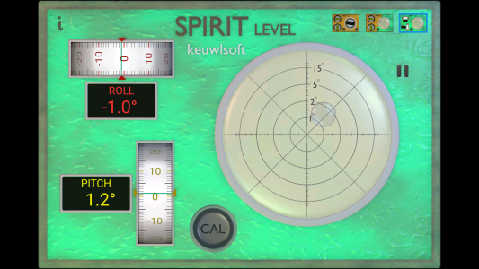 اسکرین شات برنامه Spirit Level 2