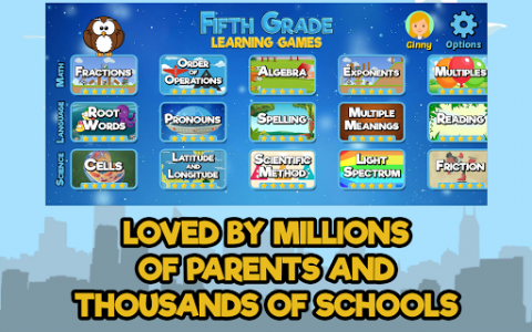 اسکرین شات بازی Fifth Grade Learning Games 3