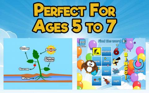 اسکرین شات بازی First Grade Learning Games 3