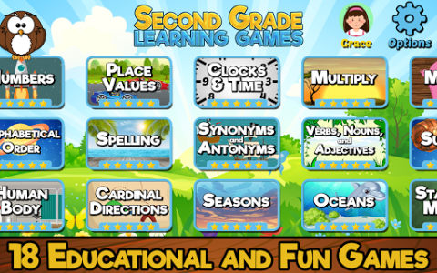 اسکرین شات بازی Second Grade Learning Games 6