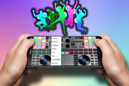 اسکرین شات 5 برنامه DJ Electro Mix Pad