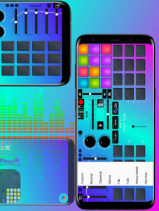 اسکرین شات 2 برنامه Electro Drum Pads