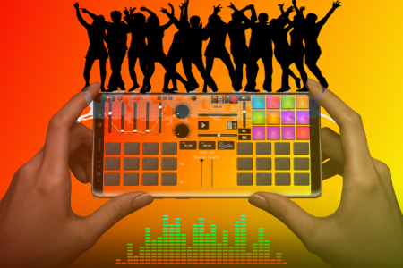 اسکرین شات 5 برنامه Electro Drum Pads