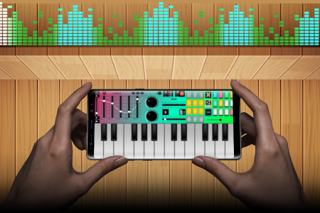 اسکرین شات 5 برنامه Real Electro Organ