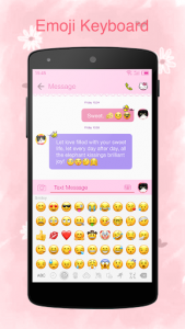 اسکرین شات برنامه Emoji Keyboard 10 1