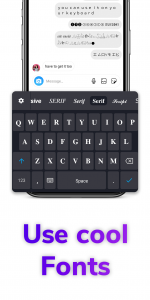 اسکرین شات برنامه FBoard: Font Emoji & Keyboard 3