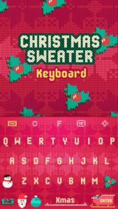 اسکرین شات برنامه Christmas 2017 Christmas Theme Android Keyboard 1