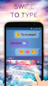 اسکرین شات برنامه Galaxy Keyboard Theme for Android 4