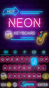 اسکرین شات برنامه Neon Night Theme 1