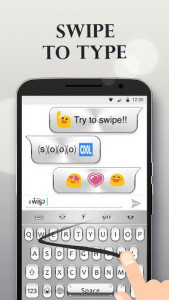 اسکرین شات برنامه Silver Keyboard - Free Emoji & Gif 4