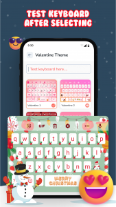 اسکرین شات برنامه Emoji Keyboard: Theme, Photo 6