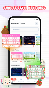 اسکرین شات برنامه Emoji Keyboard: Theme, Photo 2