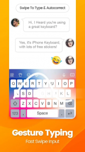 اسکرین شات برنامه keyboard for iphone 15 pro max 6