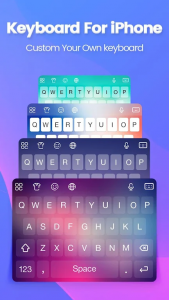 اسکرین شات برنامه keyboard for iphone 15 pro max 1