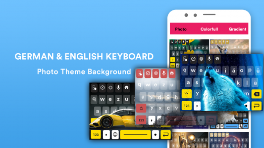 اسکرین شات برنامه German Phonetic Keyboard 1