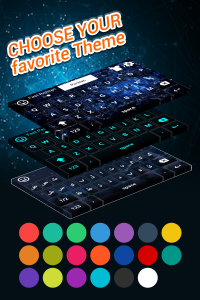 اسکرین شات برنامه Farsi keyboard - English to Persian Keyboard app 3