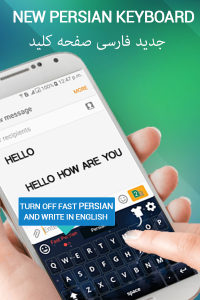 اسکرین شات برنامه Farsi keyboard - English to Persian Keyboard app 2