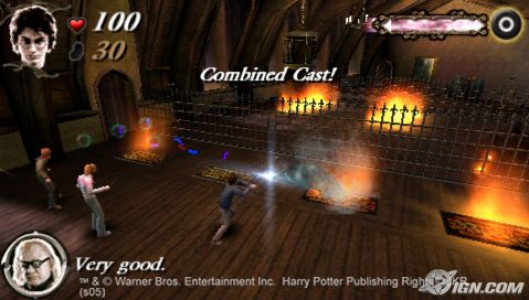 اسکرین شات بازی هری پاتر: Goblet Of Fire 1