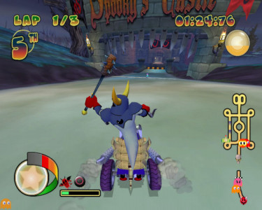 اسکرین شات بازی مسابقات Pacman 4