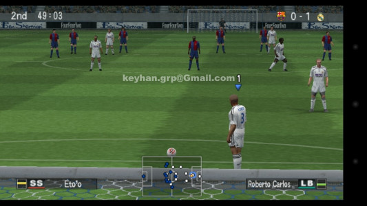 اسکرین شات بازی فوتبال PES6 نسخه (2006+2018) 16