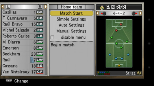 اسکرین شات بازی فوتبال PES6 نسخه (2006+2018) 20