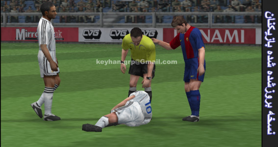 اسکرین شات بازی فوتبال PES6 نسخه (2006+2018) 3