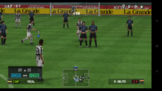 اسکرین شات بازی فوتبال PES 13HD (دو نفره) 11