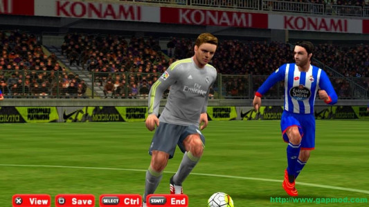 اسکرین شات بازی فوتبال حرفه ای Pes2016 HD 4
