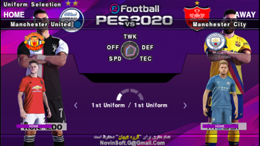 اسکرین شات بازی فوتبال PES 2020 گزارش فارسی/انگلیسی (لیگ برتر کامل) 36