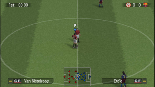 اسکرین شات بازی فوتبال حرفه ای: PES 5 HD 5