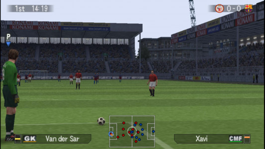 اسکرین شات بازی فوتبال حرفه ای: PES 5 HD 6