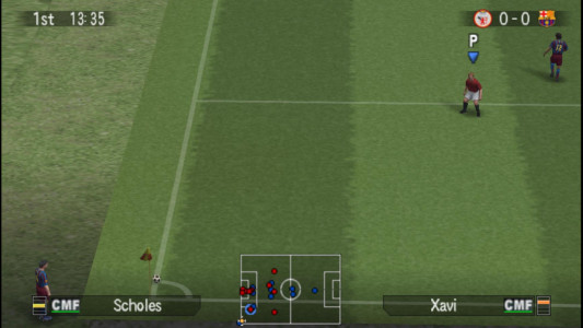 اسکرین شات بازی فوتبال حرفه ای: PES 5 HD 12