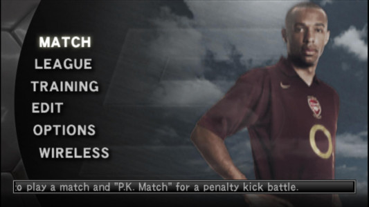اسکرین شات بازی فوتبال حرفه ای: PES 5 HD 1