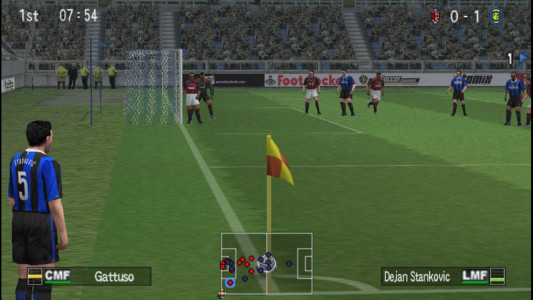 اسکرین شات بازی فوتبال حرفه ای: PES 7 HD 19