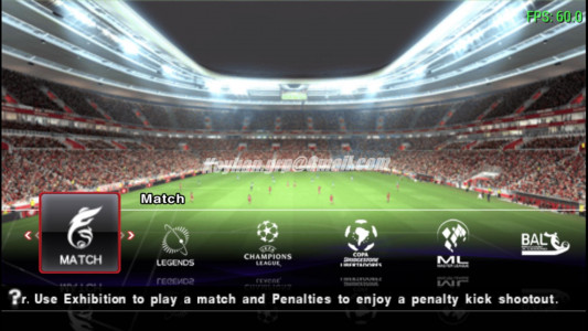 اسکرین شات بازی فوتبال حرفه ای PES 2014 HD 1