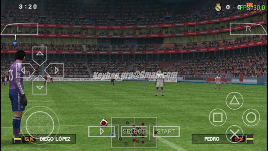 اسکرین شات بازی فوتبال حرفه ای PES 2014 HD 2