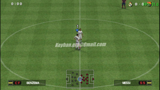 اسکرین شات بازی فوتبال حرفه ای PES 2014 HD 8