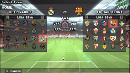 اسکرین شات بازی فوتبال حرفه ای PES 2014 HD 5