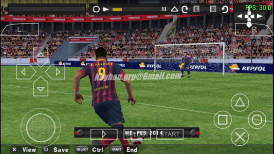 اسکرین شات بازی فوتبال حرفه ای PES 2014 HD 7