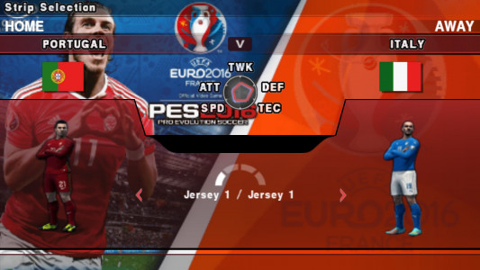 اسکرین شات بازی یورو 16 +(PES 16) 16