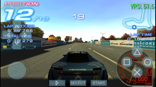 اسکرین شات بازی ماشین جی تی (Ridge Racer) 2