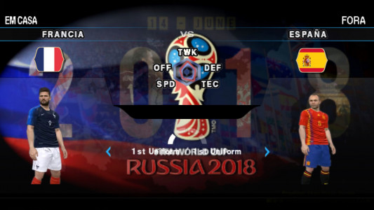 اسکرین شات بازی جام جهانی 2018 +(ایران_2نفره) 3