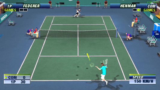 اسکرین شات بازی تنیس (تور جهانی) 1
